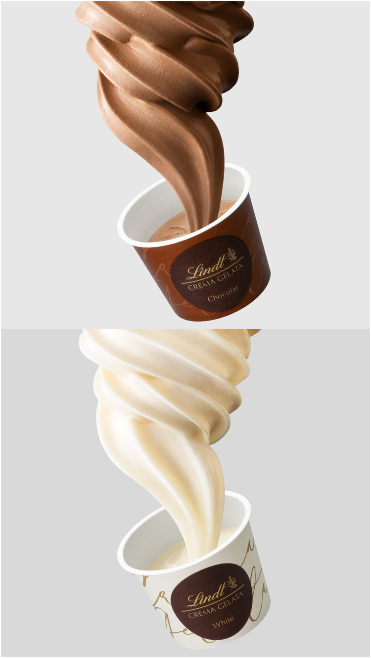 CREMA GELATA Chocolat & White