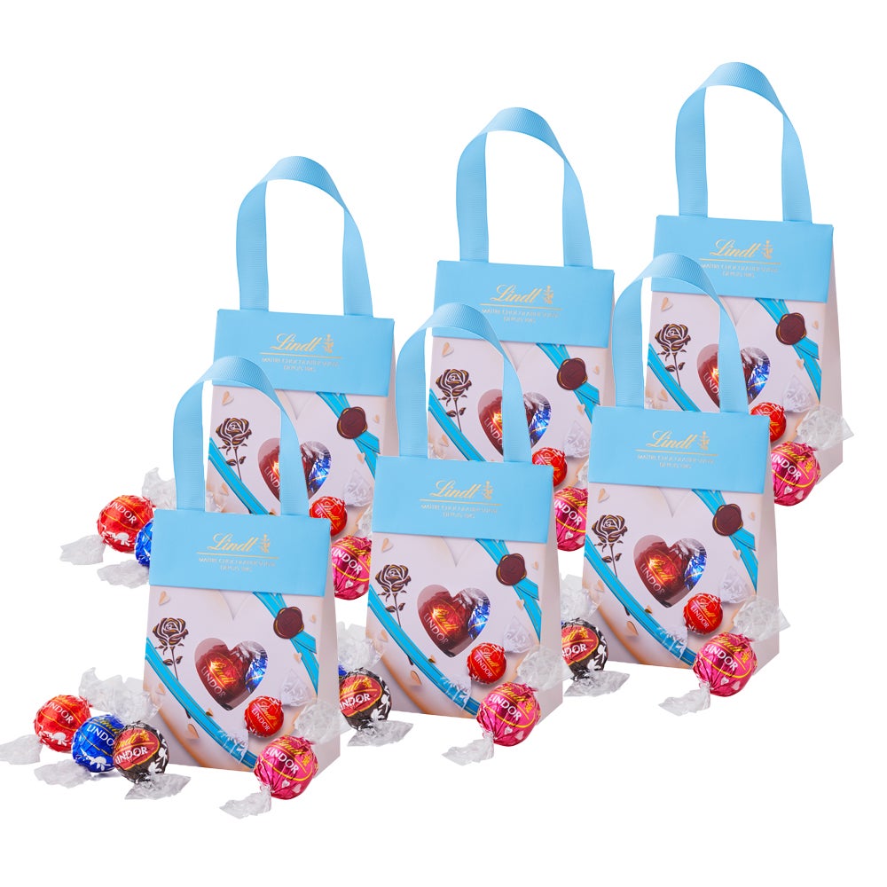 リンツLindtチョコレートスプレッドギフトボックス（リンドール＆ヘーゼルナッツスプレッド）