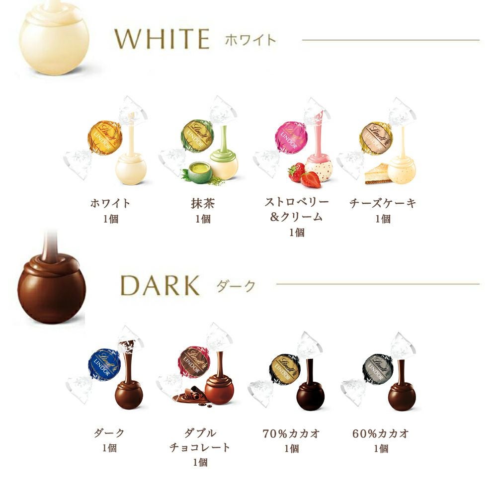 リンドール テイスティングセット15種16個入り（送料無料） | リンツ