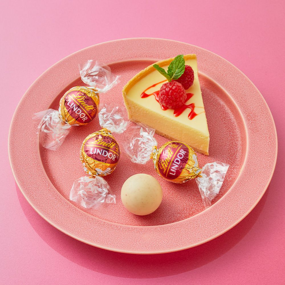 リンドール ラズベリー&チーズケーキ 3個 | リンツ チョコレート