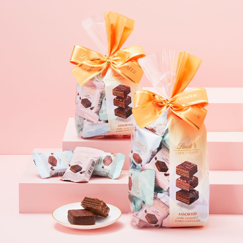 リンツ チョコウェイファー ファミリーパック 20個入 | リンツ