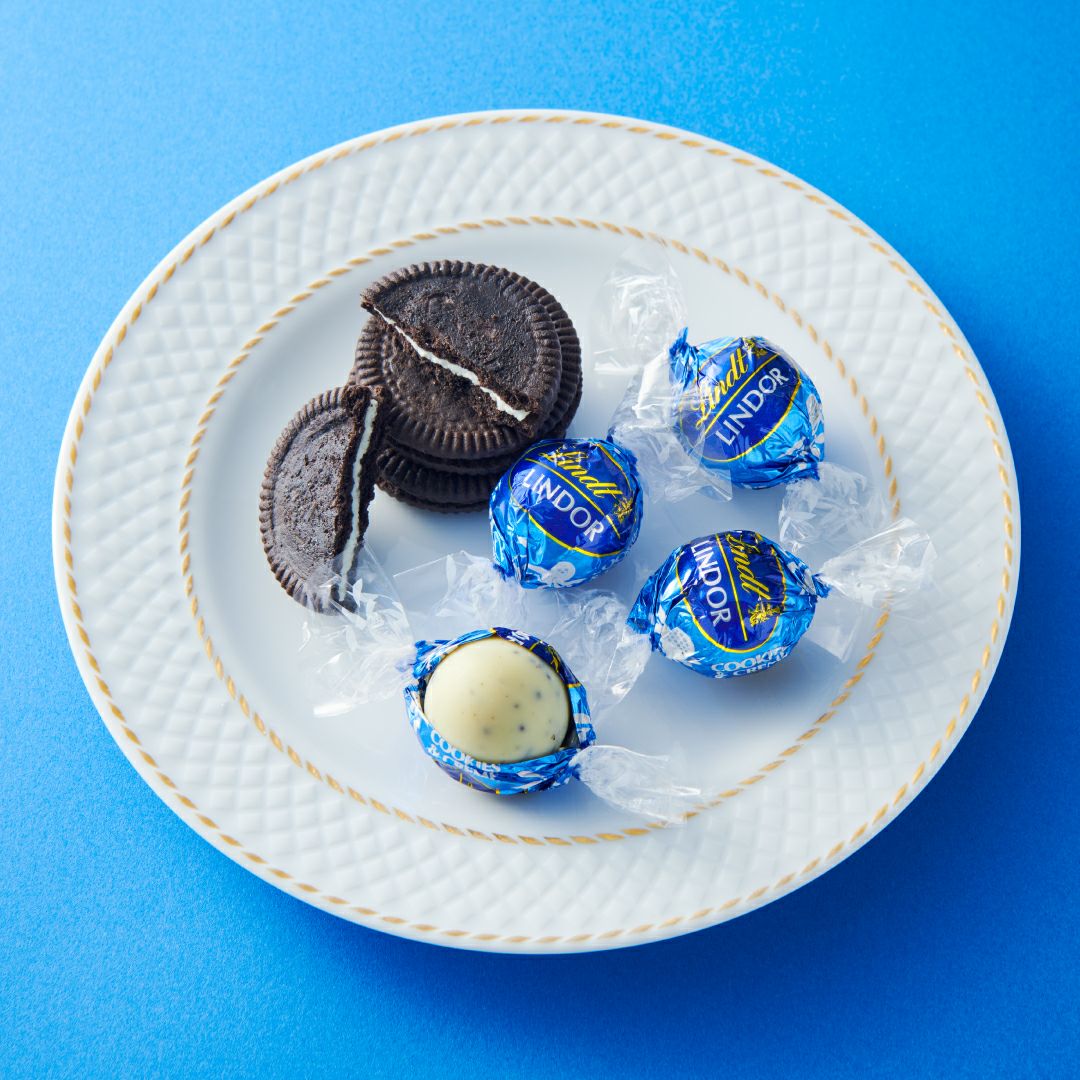 リンドール クッキー＆クリーム 3個 | リンツ チョコレート オンライン