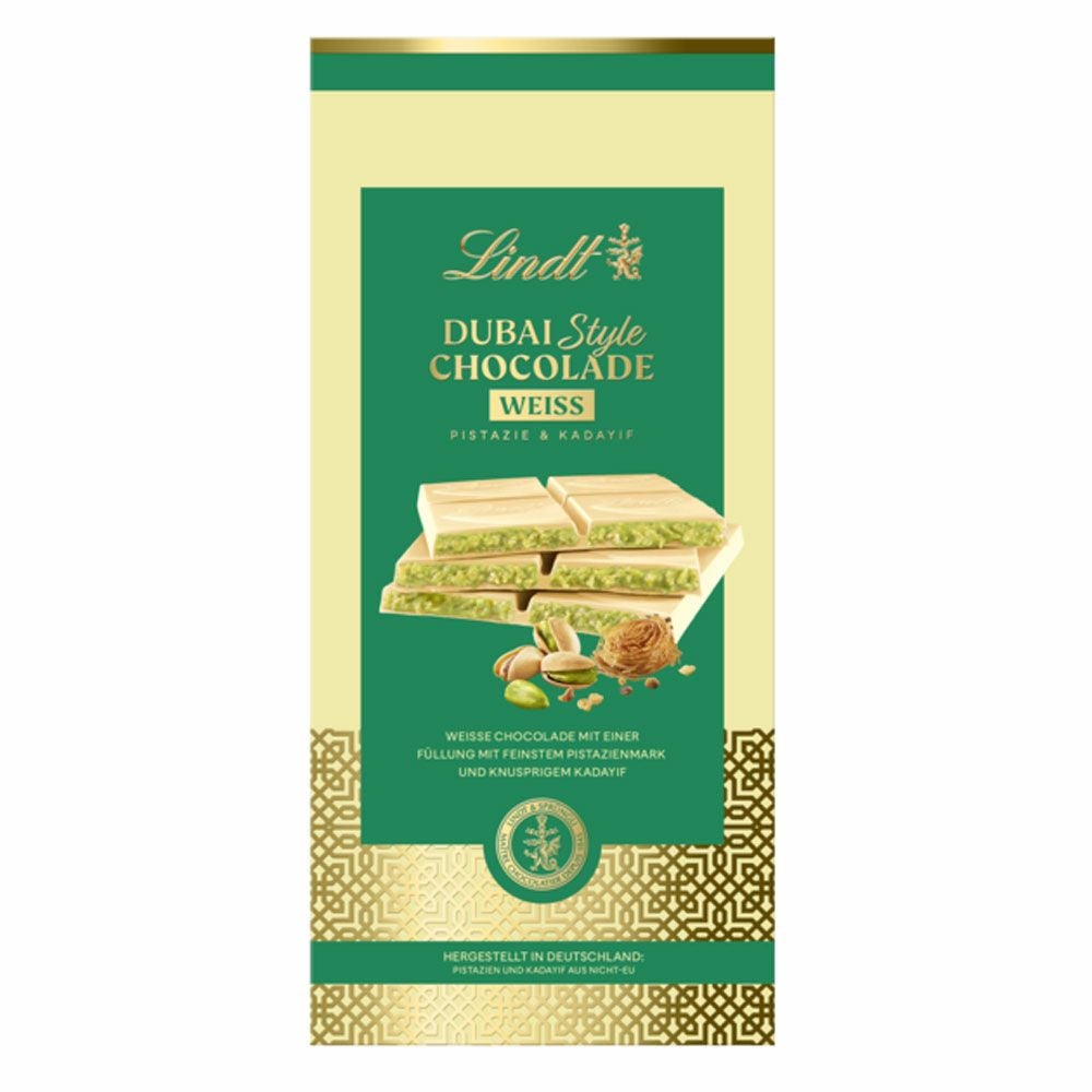 リンツ ドバイスタイルチョコレート タブレット ホワイト | リンツ