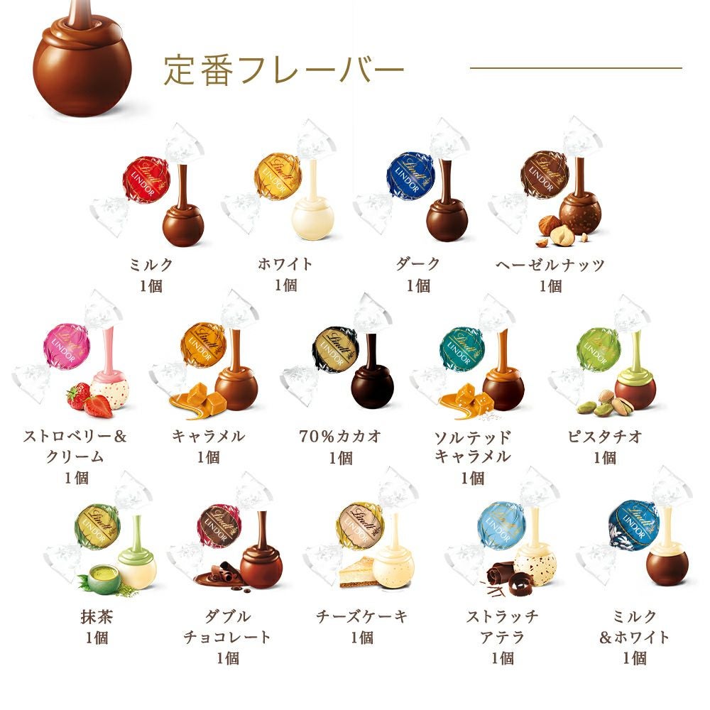 リンドール テイスティングセット シーズナル16種16個入り（送料無料