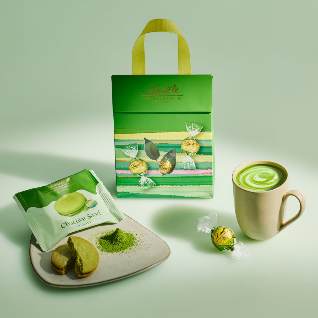 抹茶リンドールアソート & 抹茶ショコラサンド バッグ 5個入 | リンツ