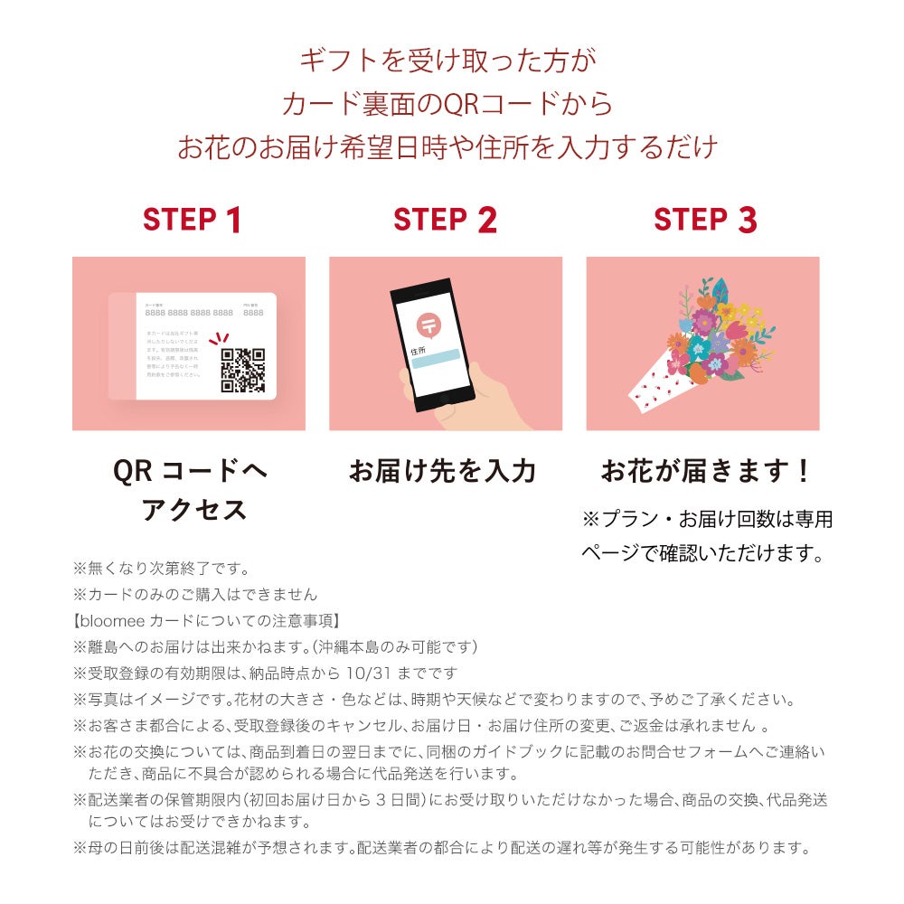リンドール ブーケボックス 20個入×ブルーミーギフトカードセット