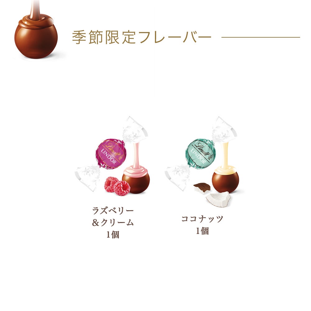 リンドール テイスティングセット 季節限定 16種16個入り（送料無料